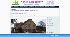 Desktop Screenshot of newarkroadsurgery.co.uk